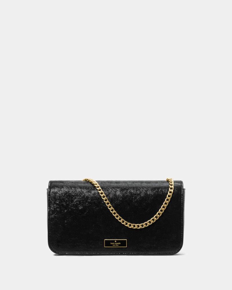 Kate Spade Bridget Umhängetasche Aus Lackleder In Knitteroptik, Extraklein