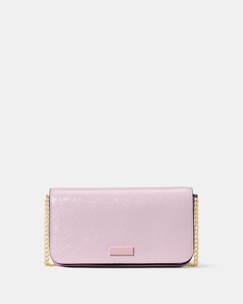 Kate Spade Bridget Umhängetasche Aus Lackleder In Knitteroptik, Extraklein