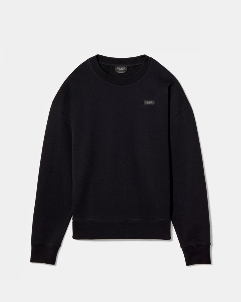 Kate Spade Sam Icon Logo Sweatshirt In Black