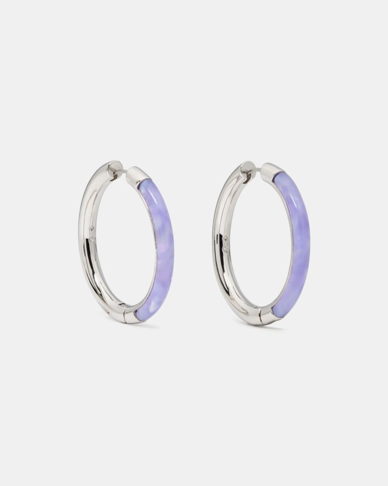 Kate Spade Interlock Hoops