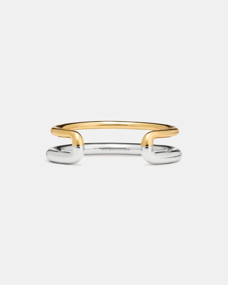 Kate Spade Interlock Cuff In Multi