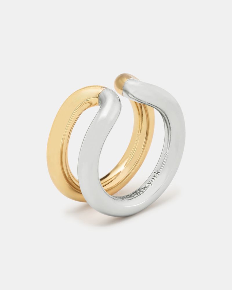 Kate Spade Interlock Ring In Multi
