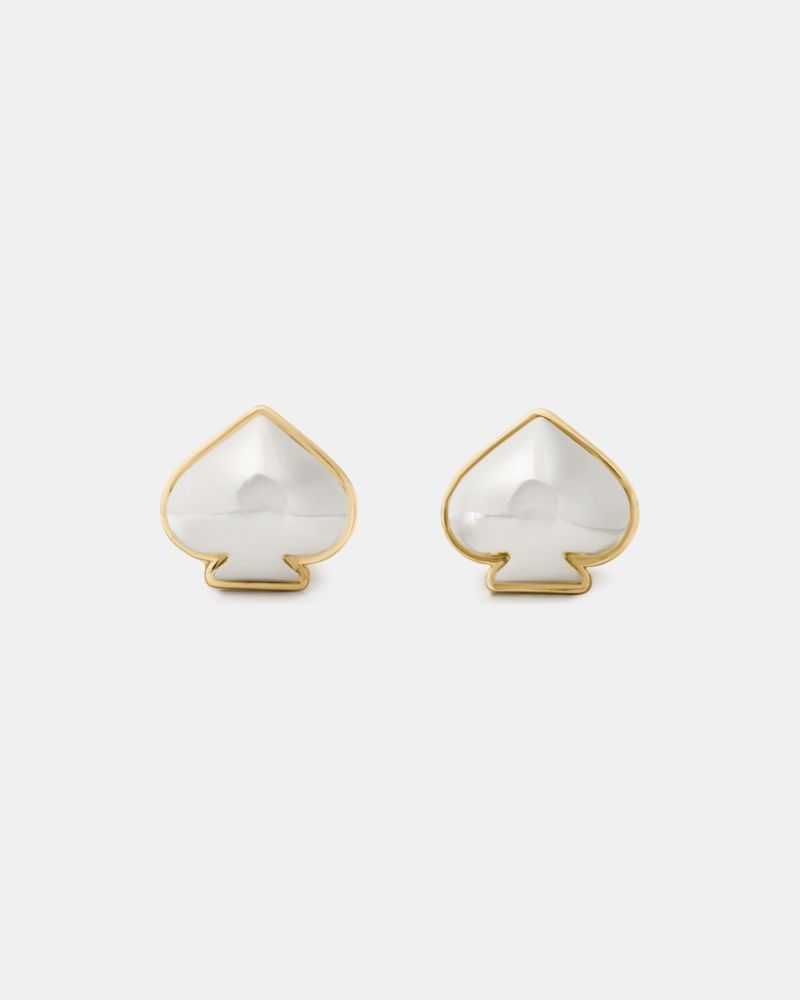 Kate Spade Sculpted Spade Studs