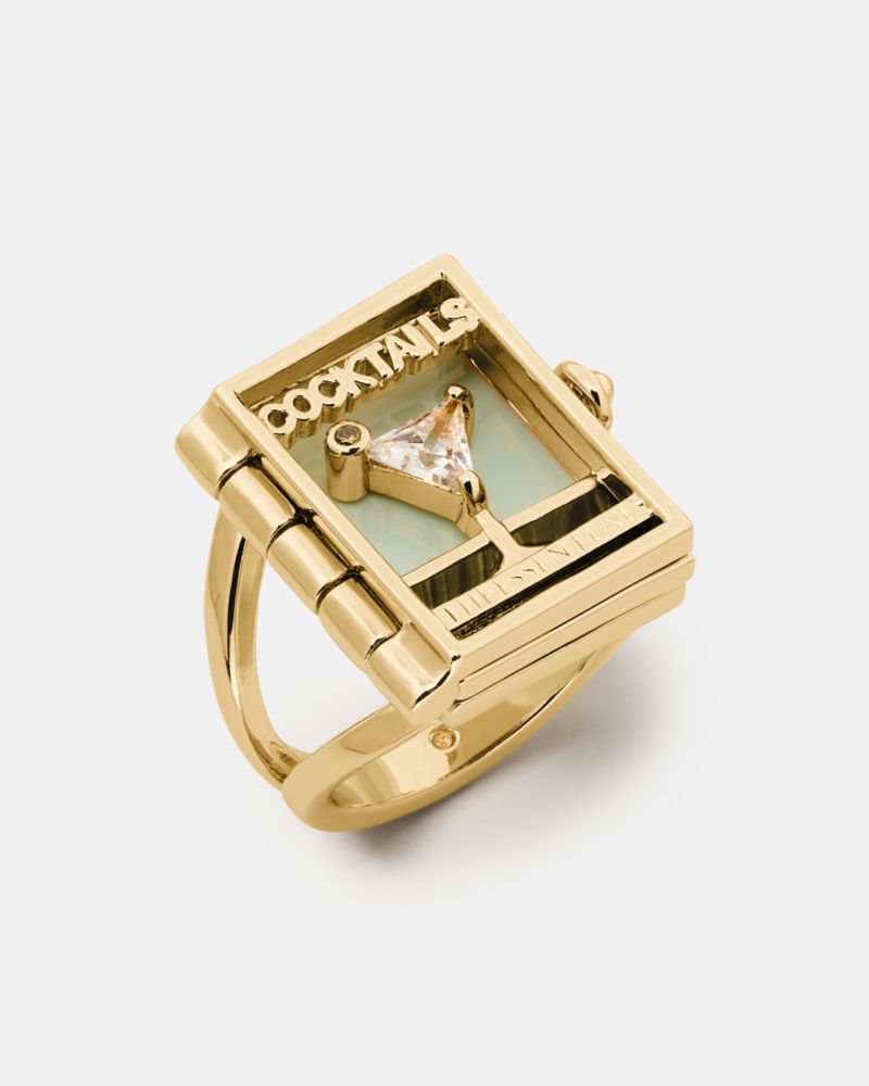 Page Turner Book Statement Ring