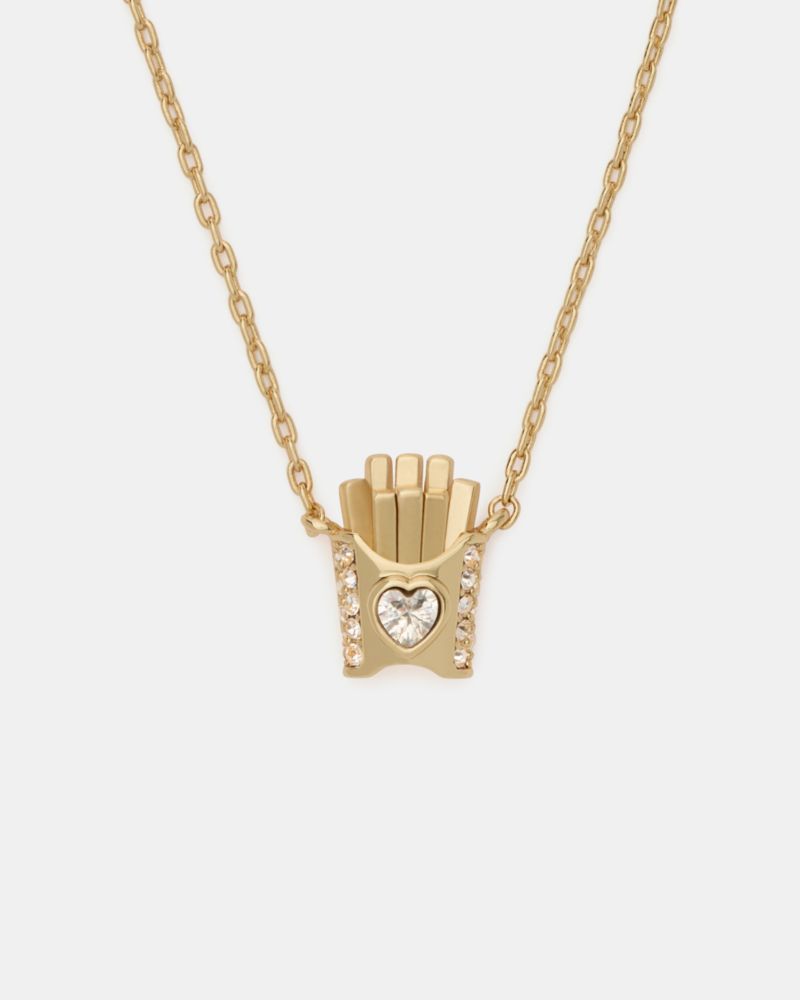 Kate Spade Happy Fry-Day Carded Pendant