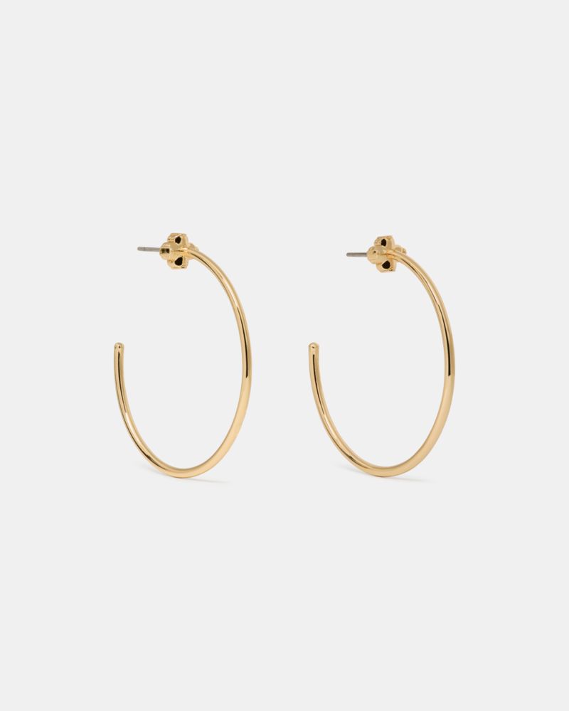 Kate Spade Flower Hoops