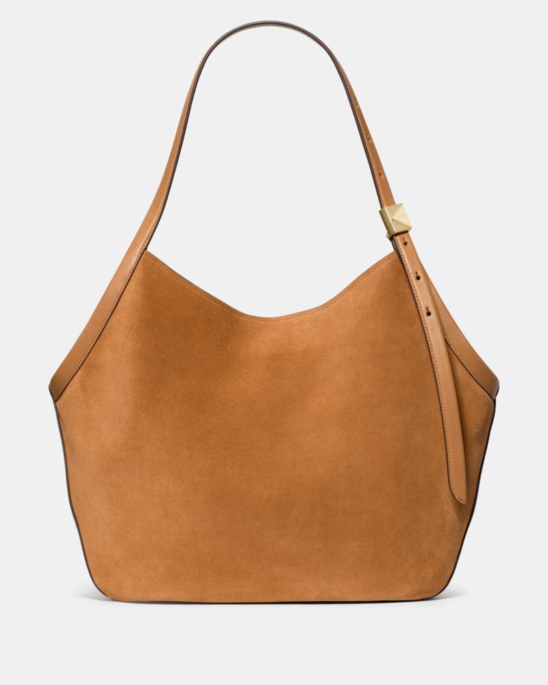 Kate Spade Deco Suede Tulip Tote Bag