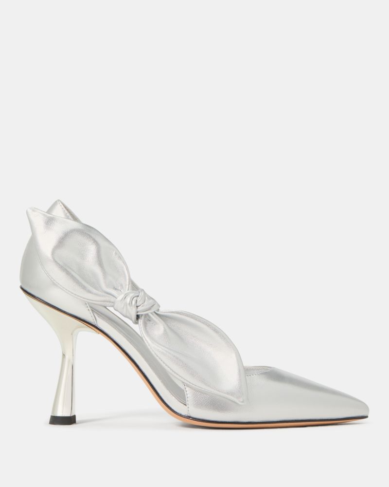 Kate Spade Bunnie Pump In Silver