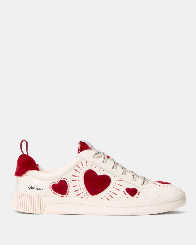 Kate Spade K As In Kate Hearts Court Sneaker