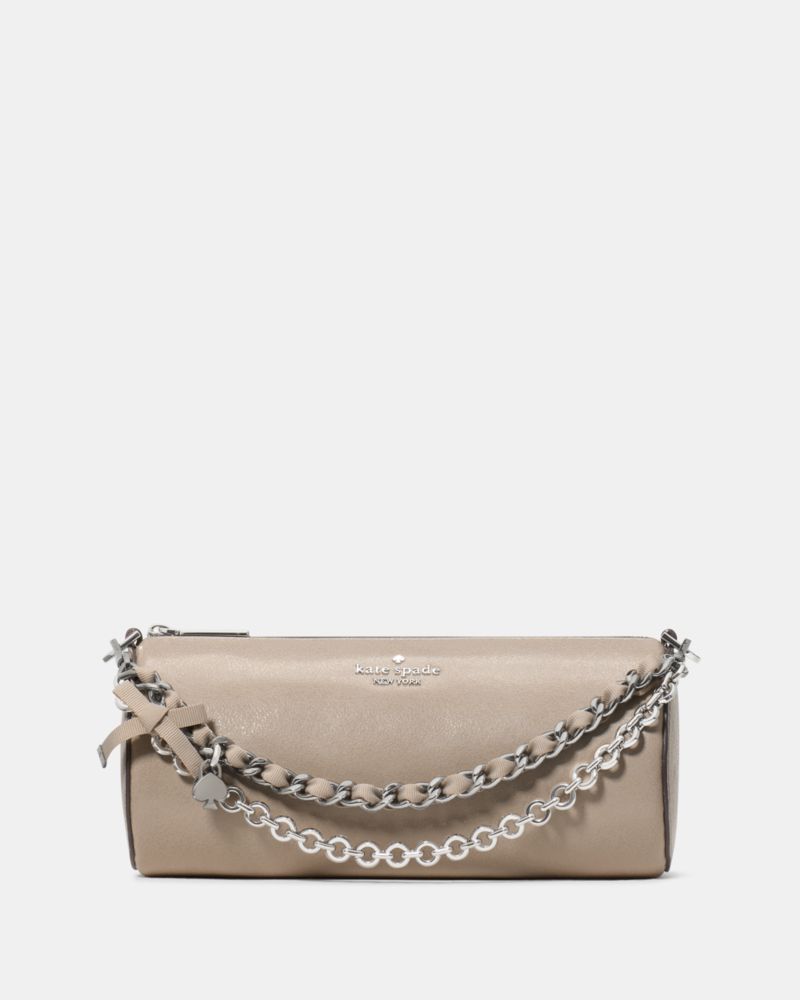 Kate Spade Roulette Wendetasche Aus Glasiertem Leder, Extraklein