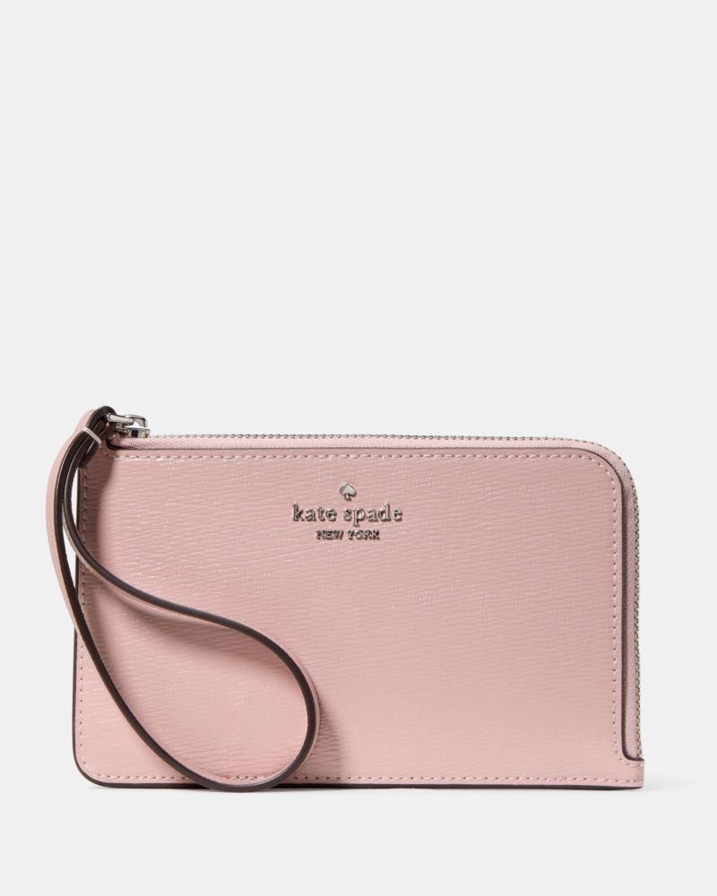Madison Strawberry Vine Large Slim Bifold Wallet | Kate Spade