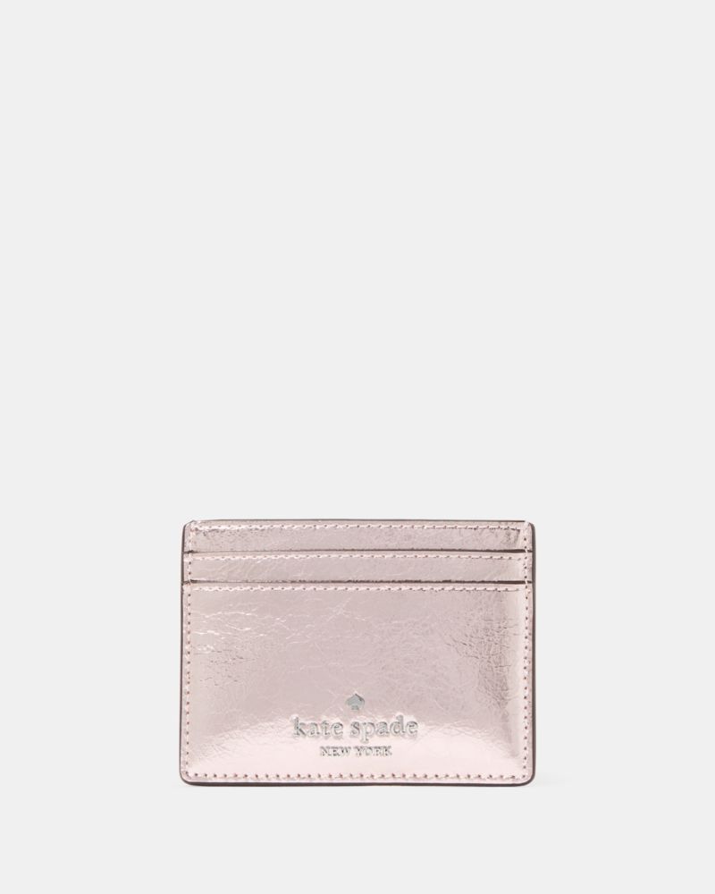 Kate Spade Madison Metallic Kartenhalter, Schmal, Klein