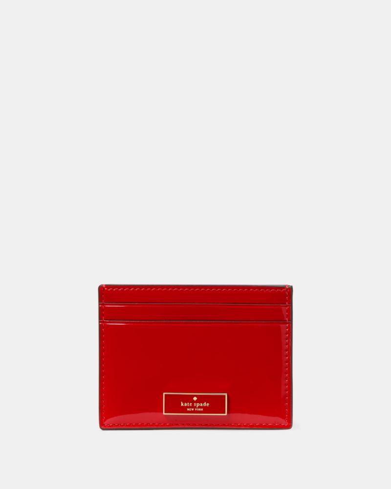 Kate Spade Bridget Kartenhalter Aus Lackleder, Schmal, Klein