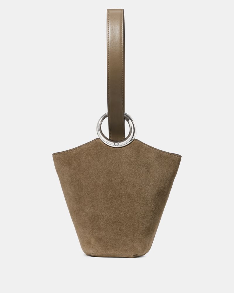 Kate Spade Halo Suede Mini Bucket Bag