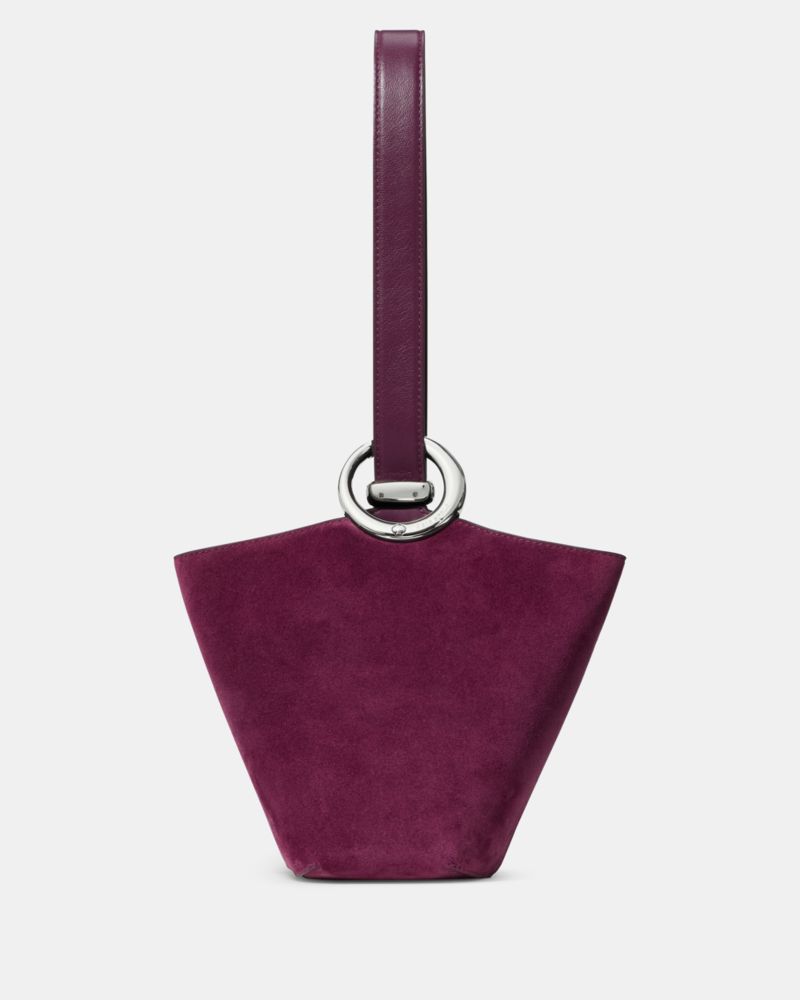Kate Spade Halo Suede Mini Bucket Bag
