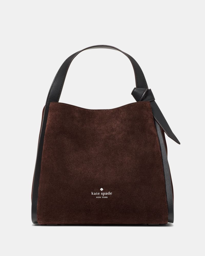 Knott Suede Carryall Bag