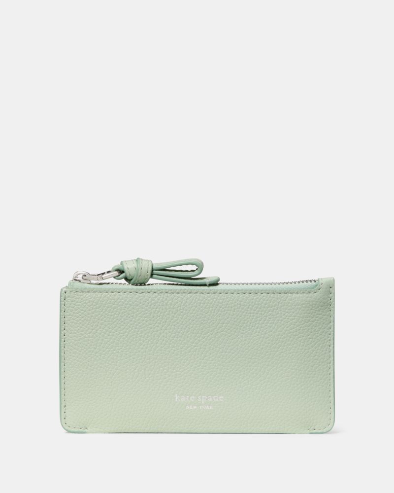 Kate Spade New York Loop Pebbled Leather Card Case