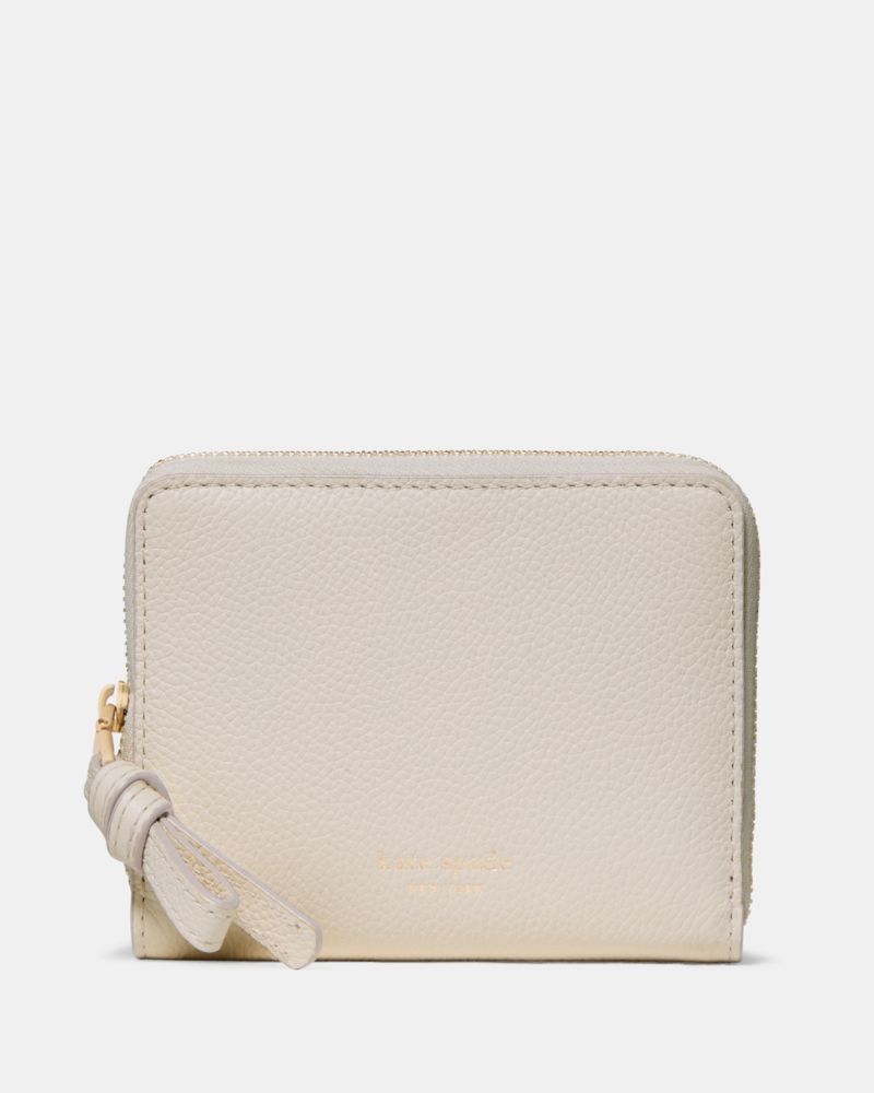 Kate Spade Loop Zip Around Wallet In Brown