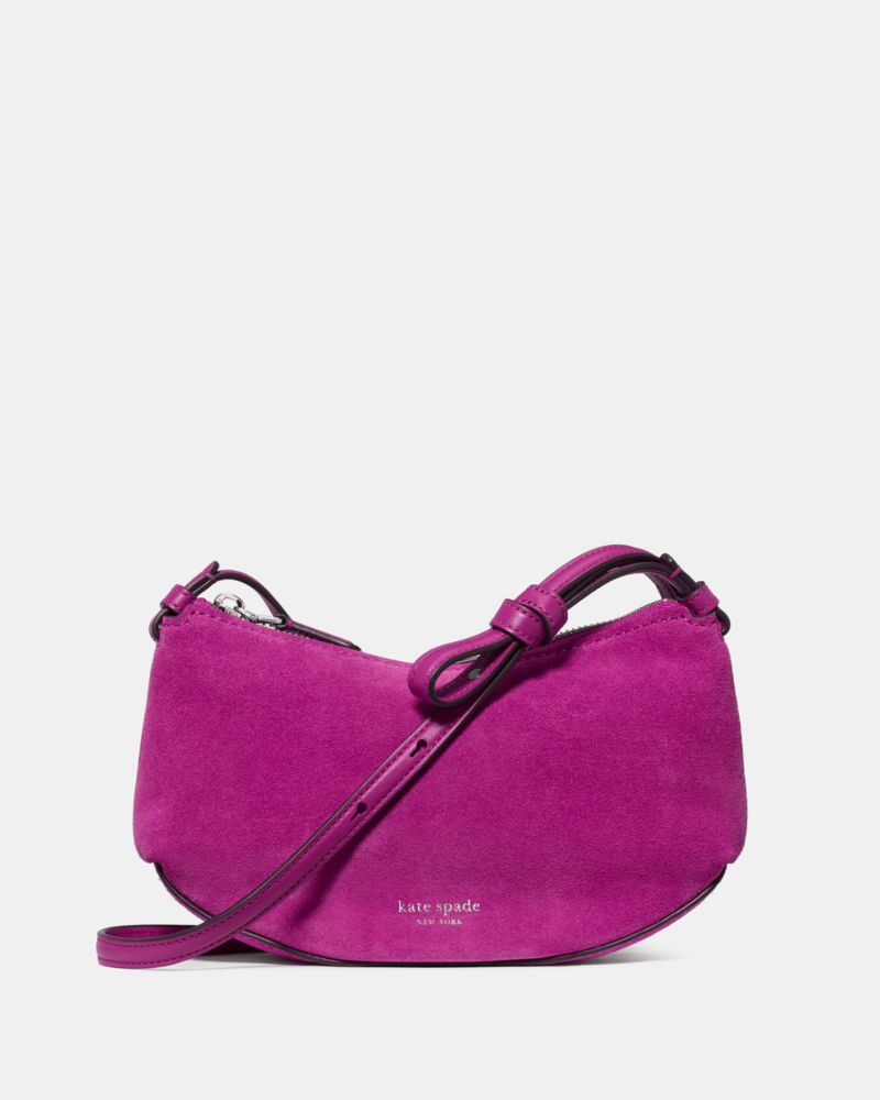 Kate Spade Loop Suede Crossbody Bag