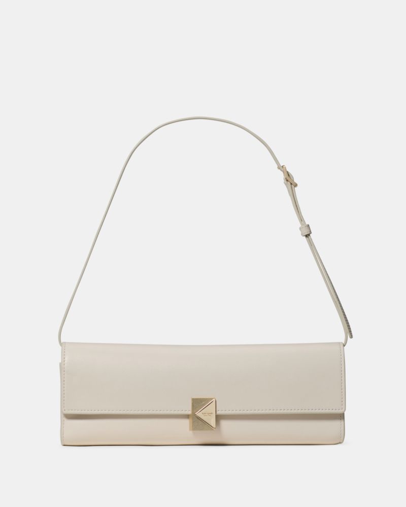 Kate Spade Deco Soft Mini Shoulder In Brown