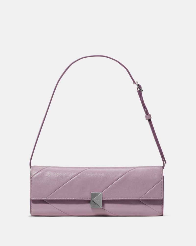 Kate Spade Deco Pieced Glazed Soft Mini Shoulder