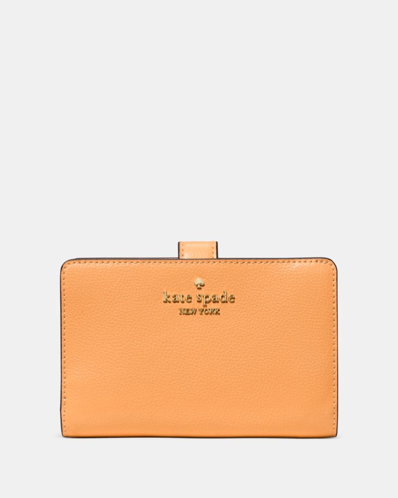 Madison Floral Applique Small L Zip Wallet | Kate Spade Outlet