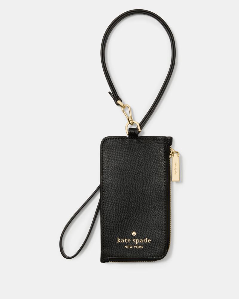 Carter Nylon Card Case Lanyard | Kate Spade Outlet
