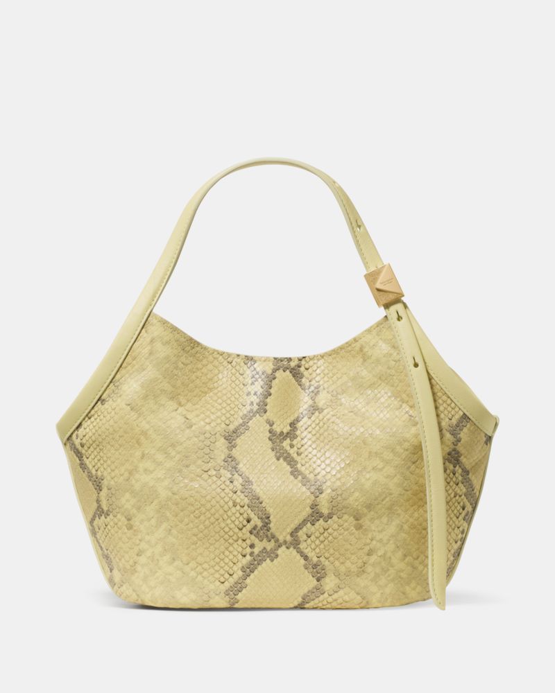 Kate Spade Deco Snake Embossed Small Tulip Tote Bag