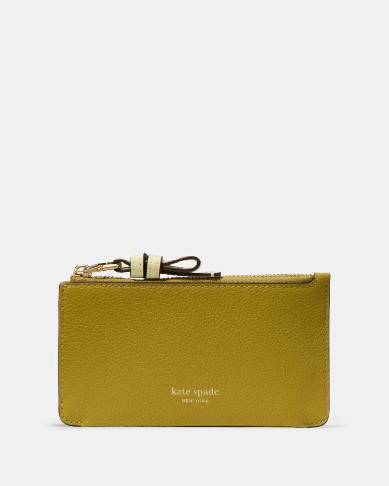 Leila Medium L Zip Wristlet | Kate Spade Outlet