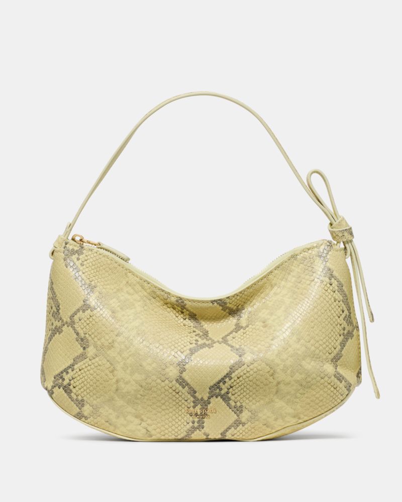 Kate Spade Loop Snake Embossed Shoulder Bag