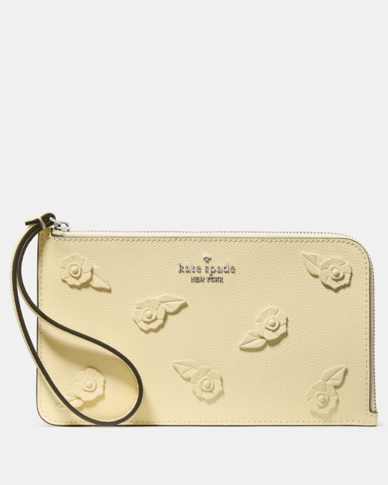 Lucy Floral Wristlet