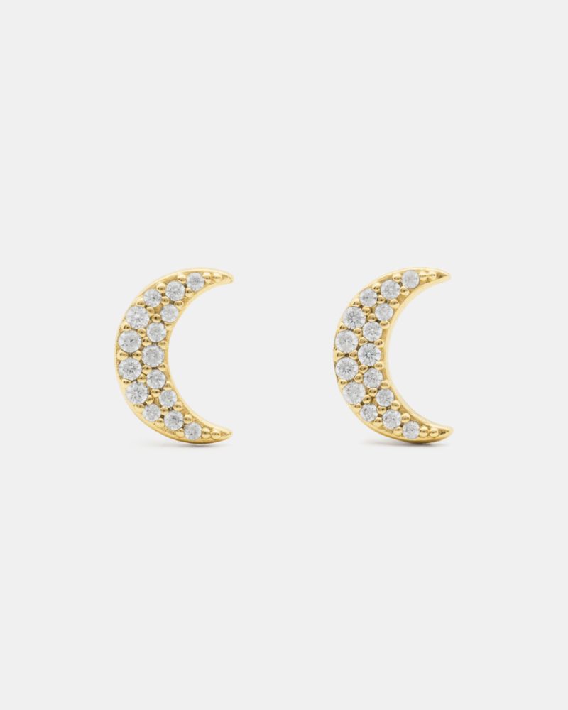 Kate Spade You'Re A Gem Moon Ohrstecker Mit Pavé