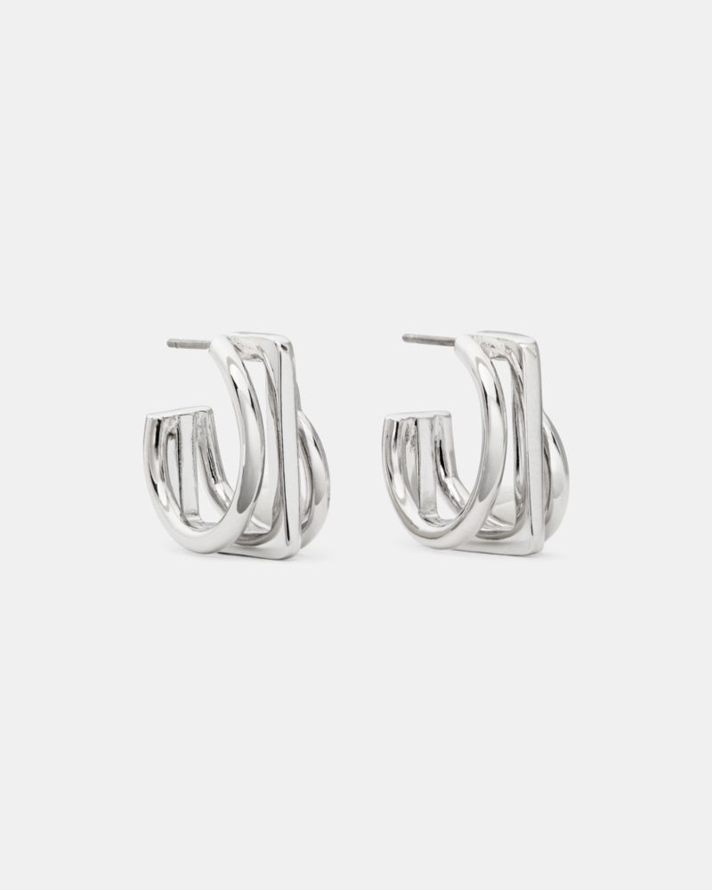 Kate Spade Geo Pop Stacked Hoops