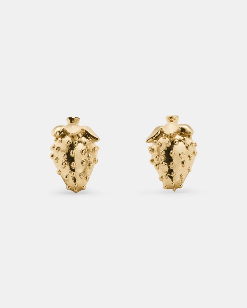 Kate Spade Secret Garden Strawberry Studs