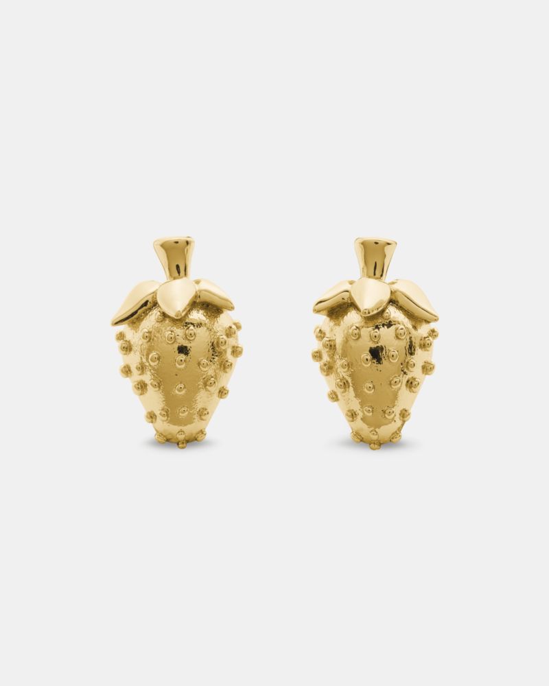 Kate Spade Secret Garden Statement Strawberry Studs