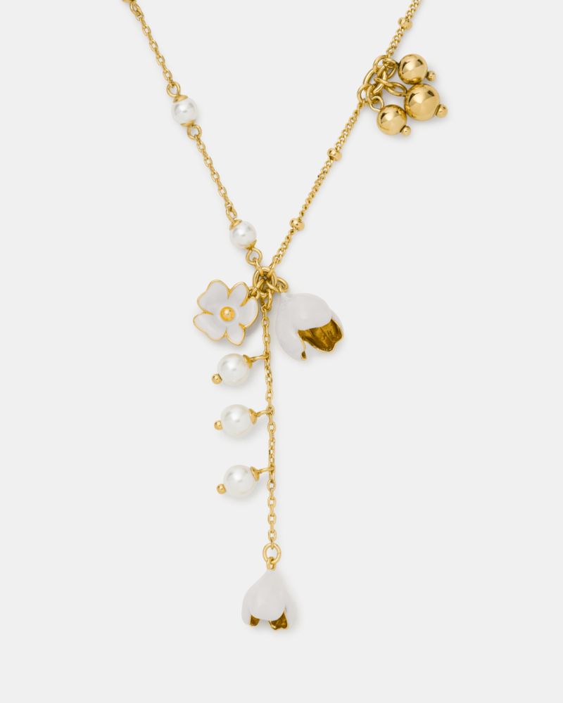 Kate Spade Golden Bloom Y Necklace