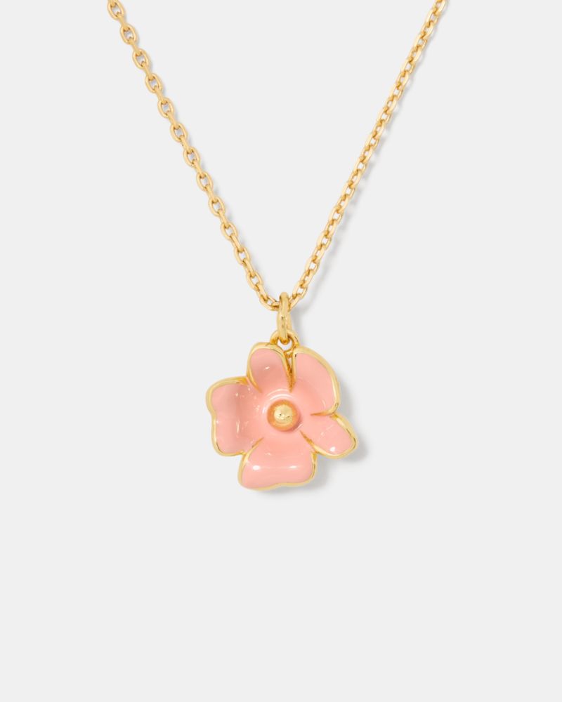 Kate Spade Golden Bloom Flower Pendant