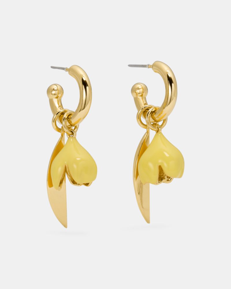 Kate Spade Golden Bloom Drop Earrings