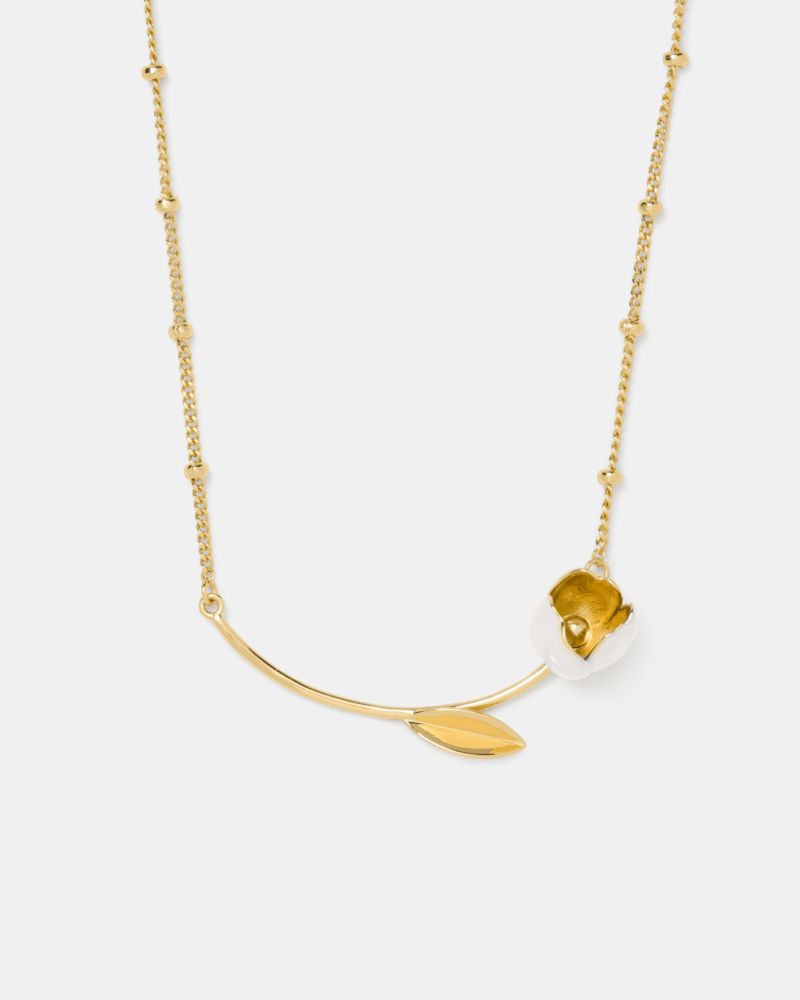 Kate Spade Golden Bloom Bar Pendant