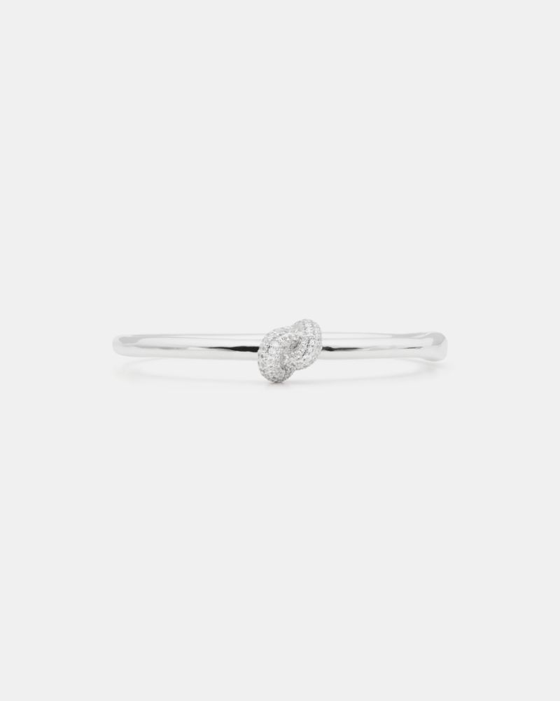 Kate Spade Sailor's Knot Pave Hinge Bangle