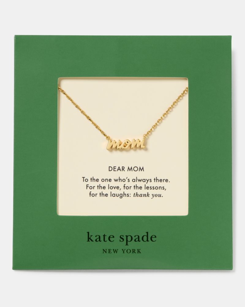 Kate Spade Dear Mom Pendant