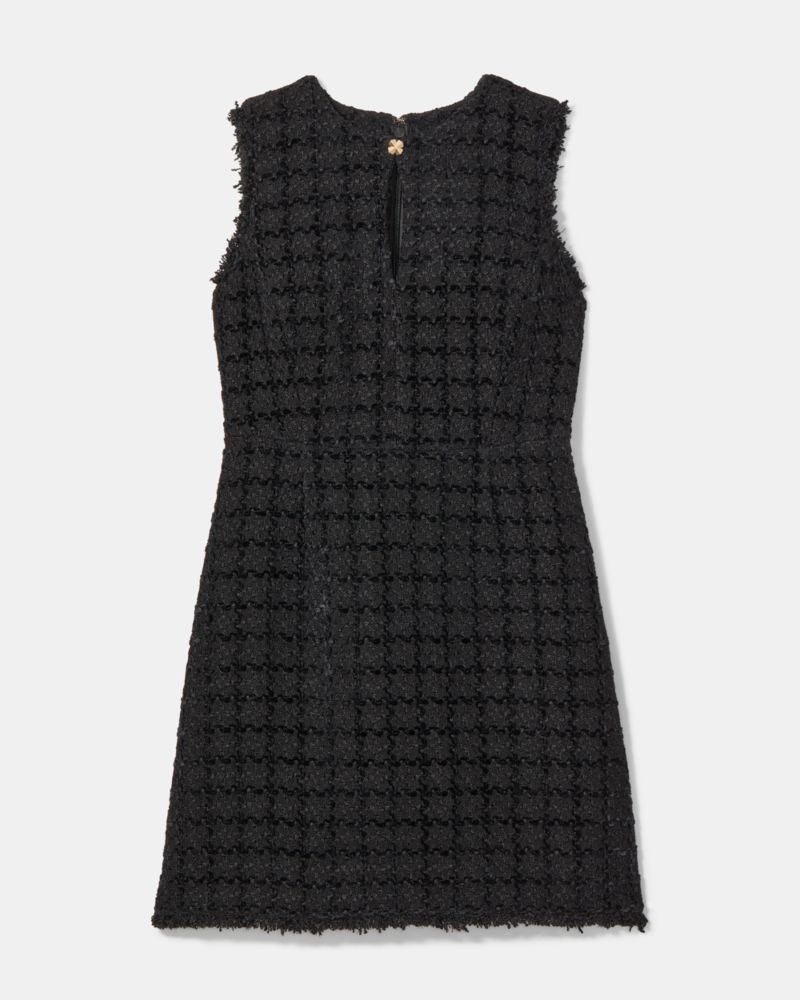 Kate Spade Plaza Tweed Fit And Flare Dress