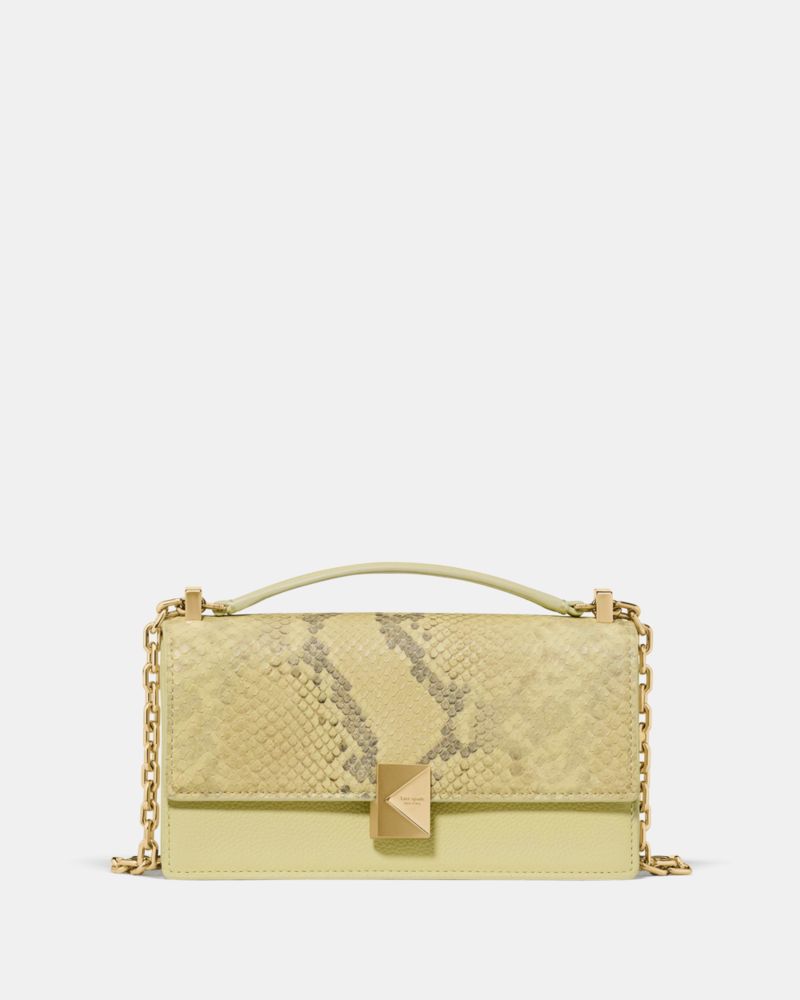 Kate Spade Deco Snake Embossed Mini Crossbody Bag