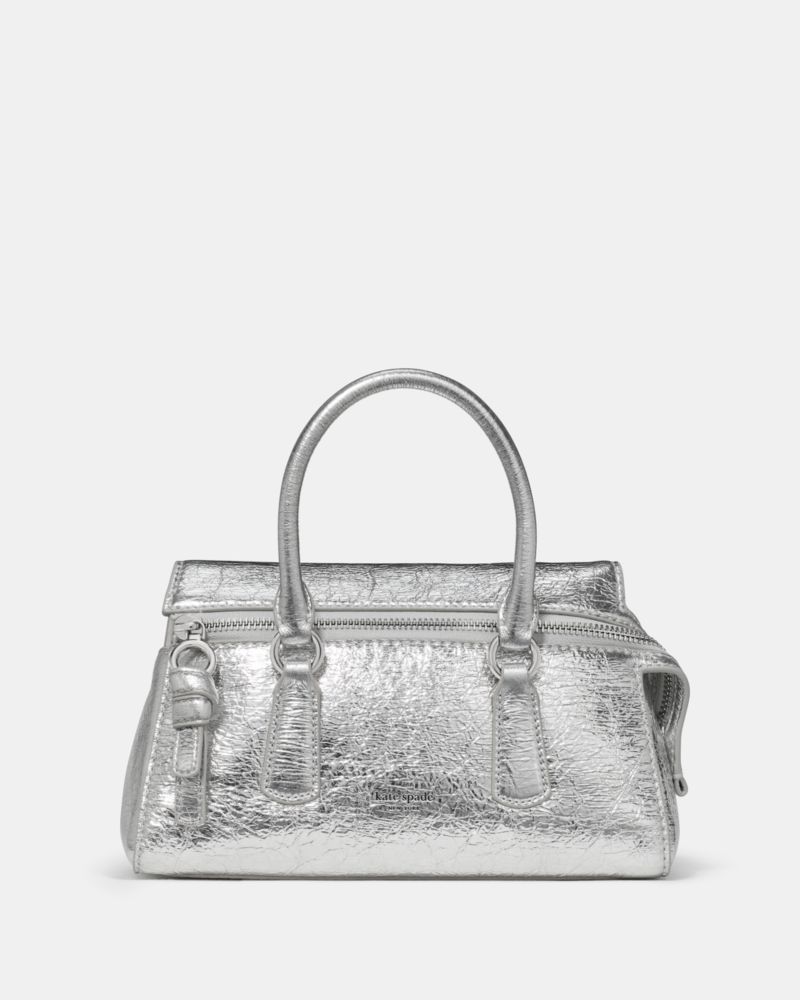 Kate Spade Bond Crinkle Metallic Leather Mini Bag