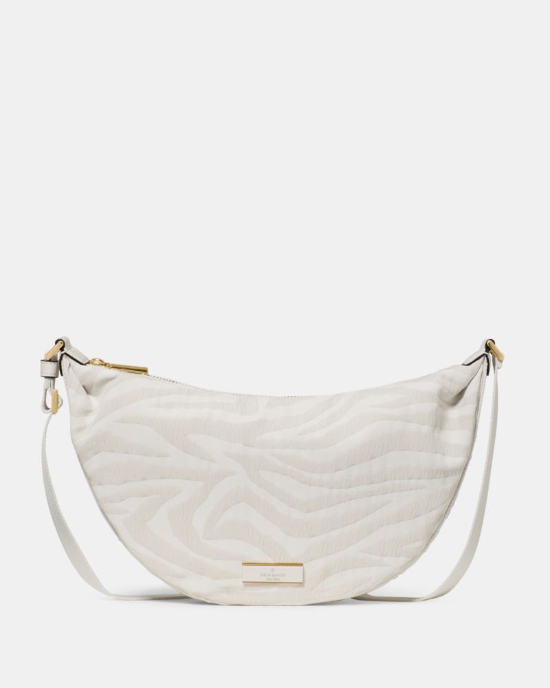 Carter Zebra Sling Crossbody Bag