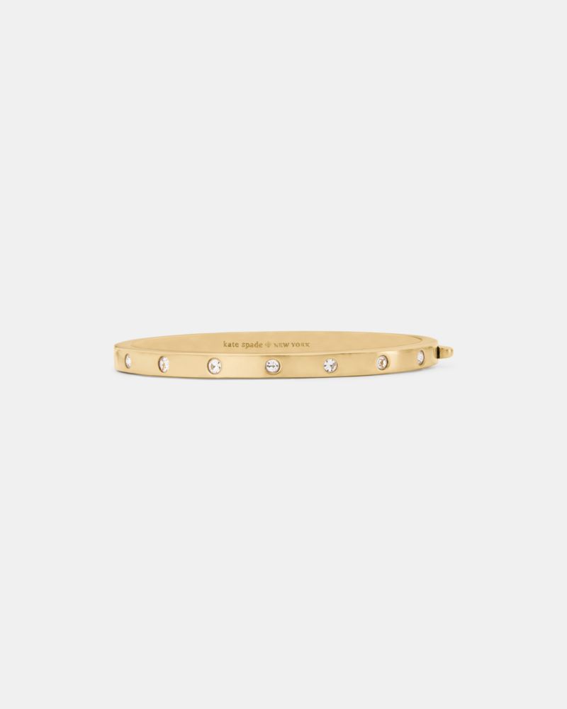 Kate Spade Set In Stone Hinged Bangle