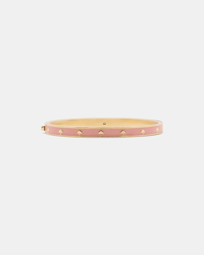 Spot The Spade Enamel Hinged Bangle