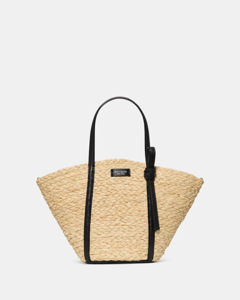 Kate Spade On Purpose Straw Crossbody Tote Bag