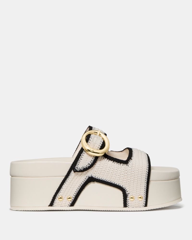 Kate Spade Halo Platform Footbed Sandal