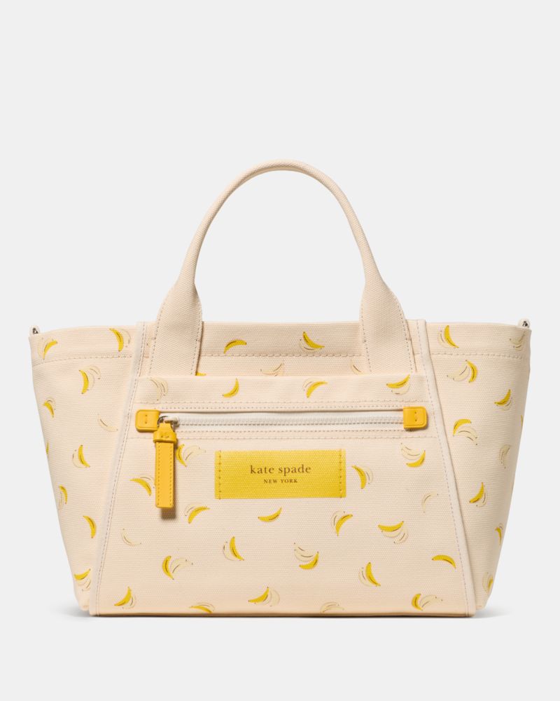Kate Spade Dash Banana Canvas Tote Bag